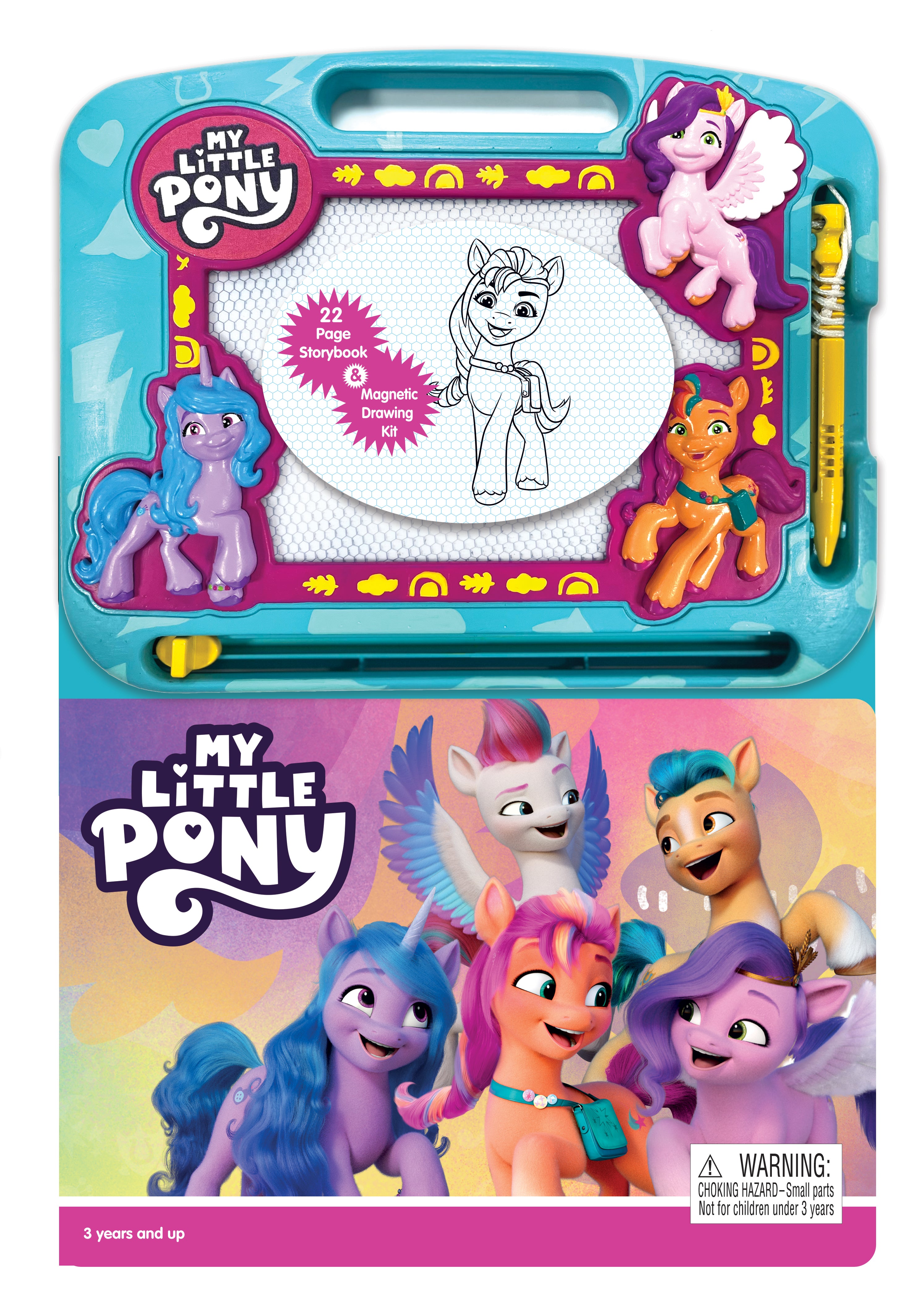Hasbro, My Little Pony, Learning Drawing Activity book Phidal