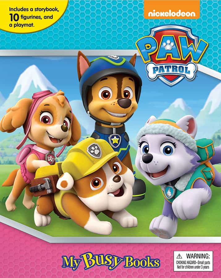 PAW Patrol Book, Paw Patrol figurines – Phidal