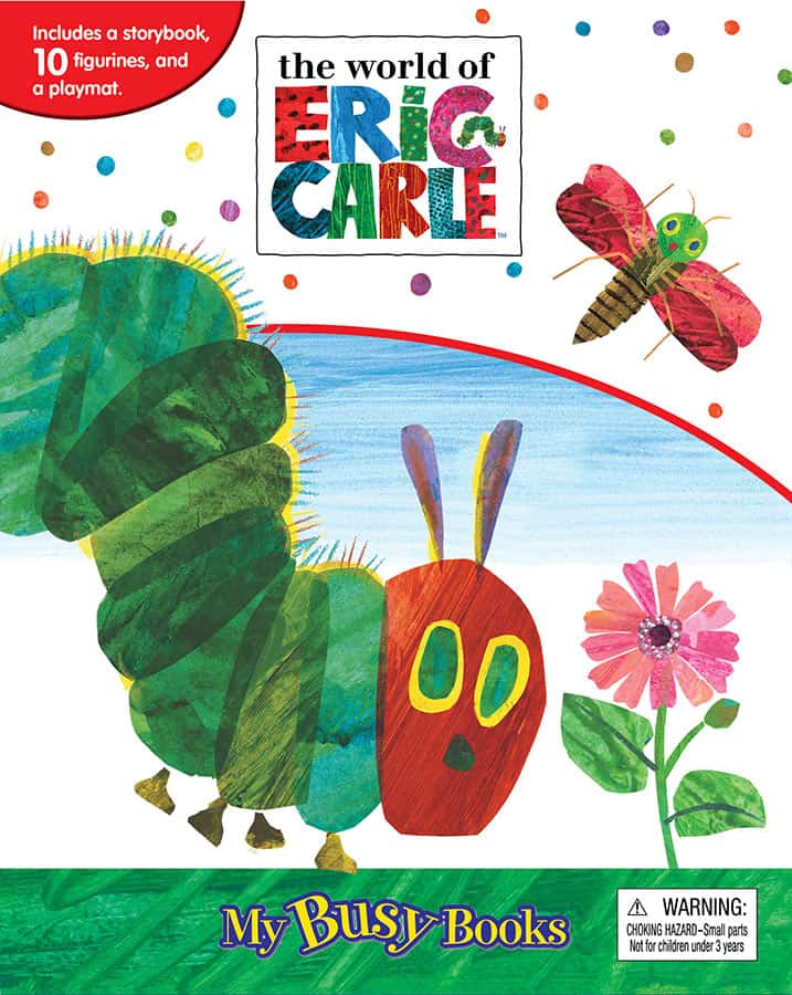 Eric Carle My Busy Book, Eric Carle Toys, Eric Carle Playmat – Phidal