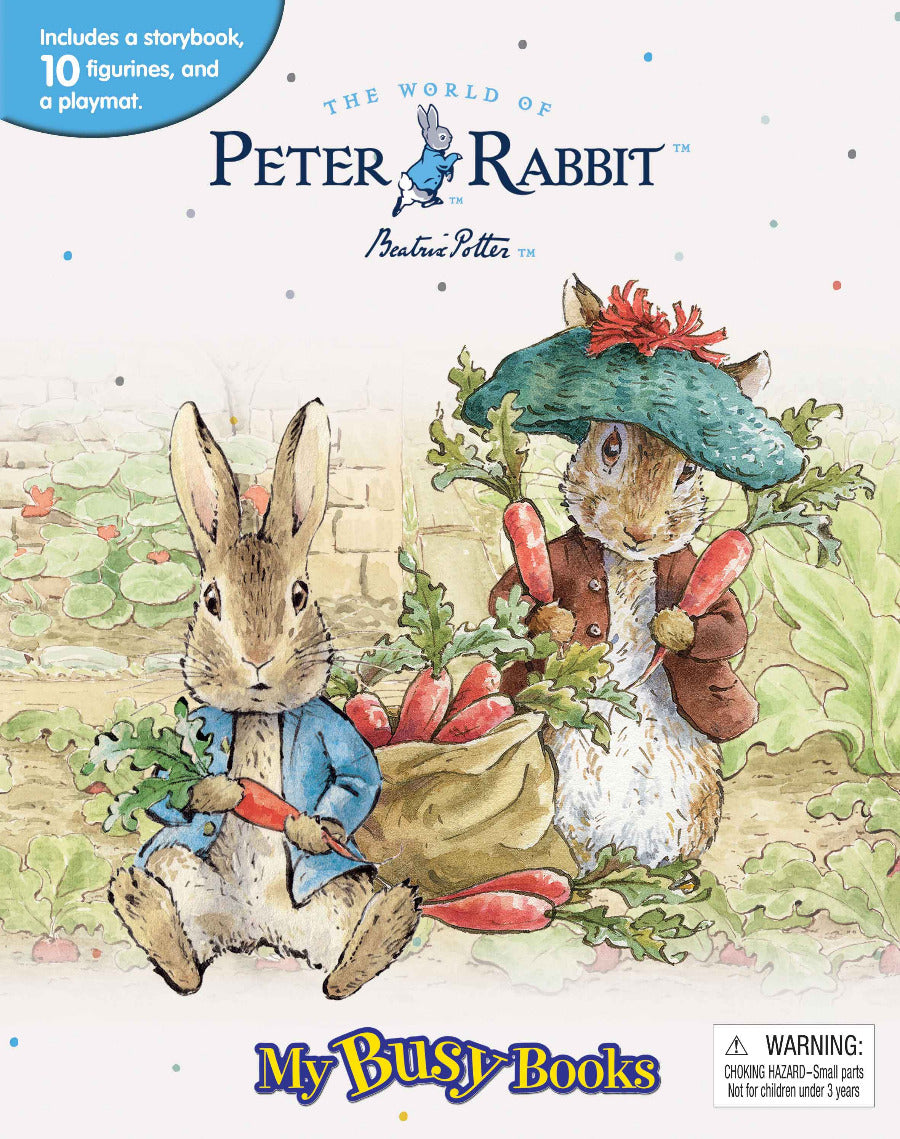 The World of Peter Rabbit book, Peter Rabbit Figurines, Peter Rabbit My  Busy Book – Phidal