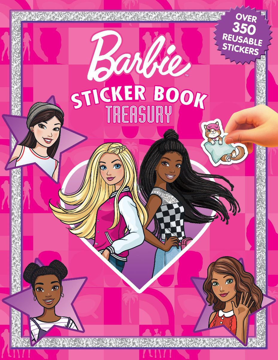 Barbie Sticker Book, Barbie Sticker Activity Book – Phidal
