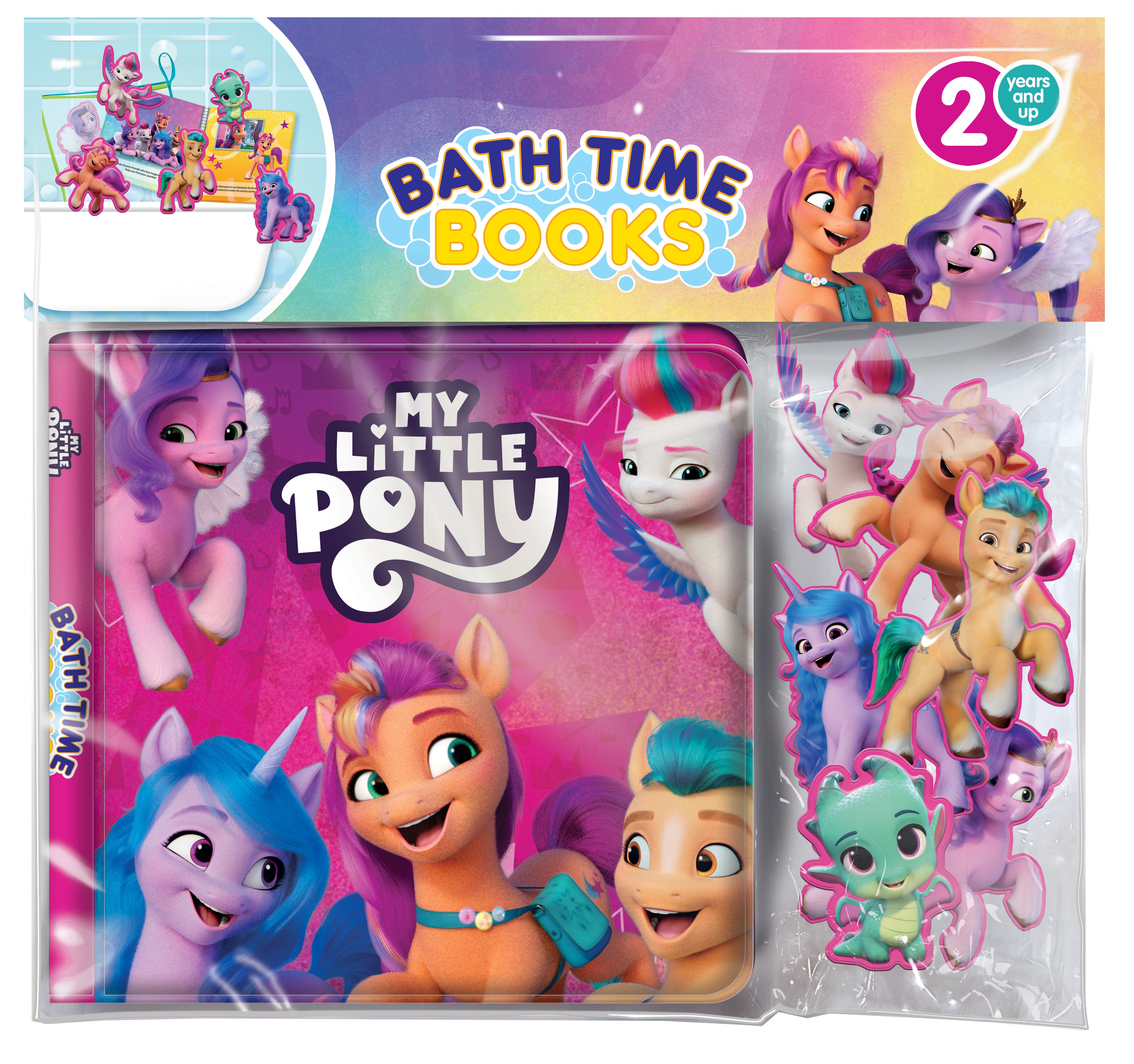 Hasbro My Little Pony Bath Time Book Phidal