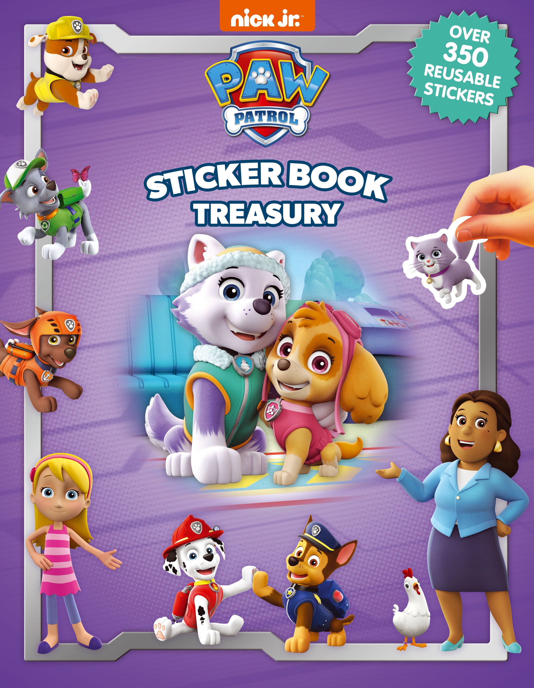 Melissa \u0026 Doug PAW PATROL - STICKER BOOK - LICENSED NICKELODEON - COLOURING  - Kids Toys Under 5 Dollars, image size:2048x2641