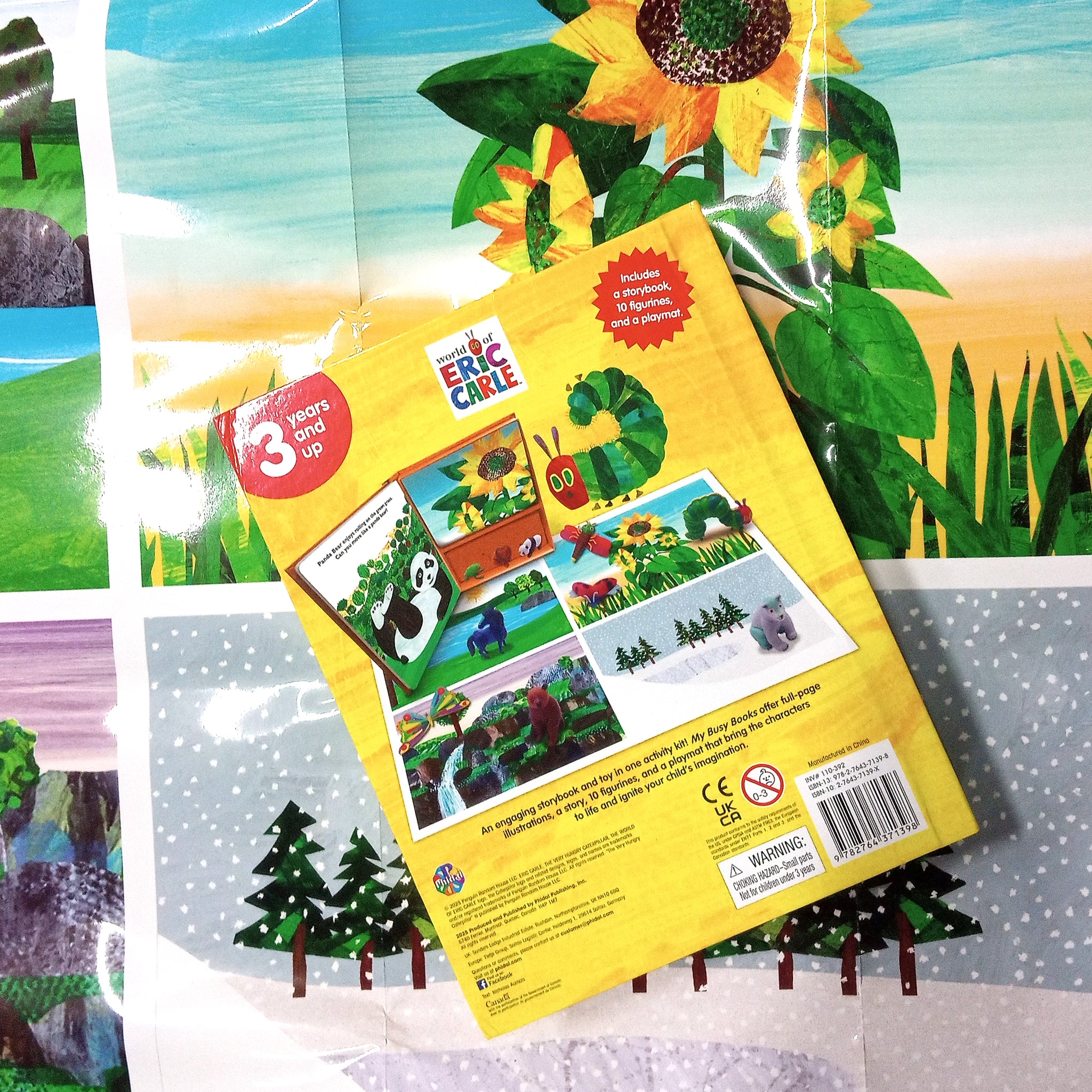 Eric Carle Activity Book, Eric Carle Story Book, Eric Carle Figurines