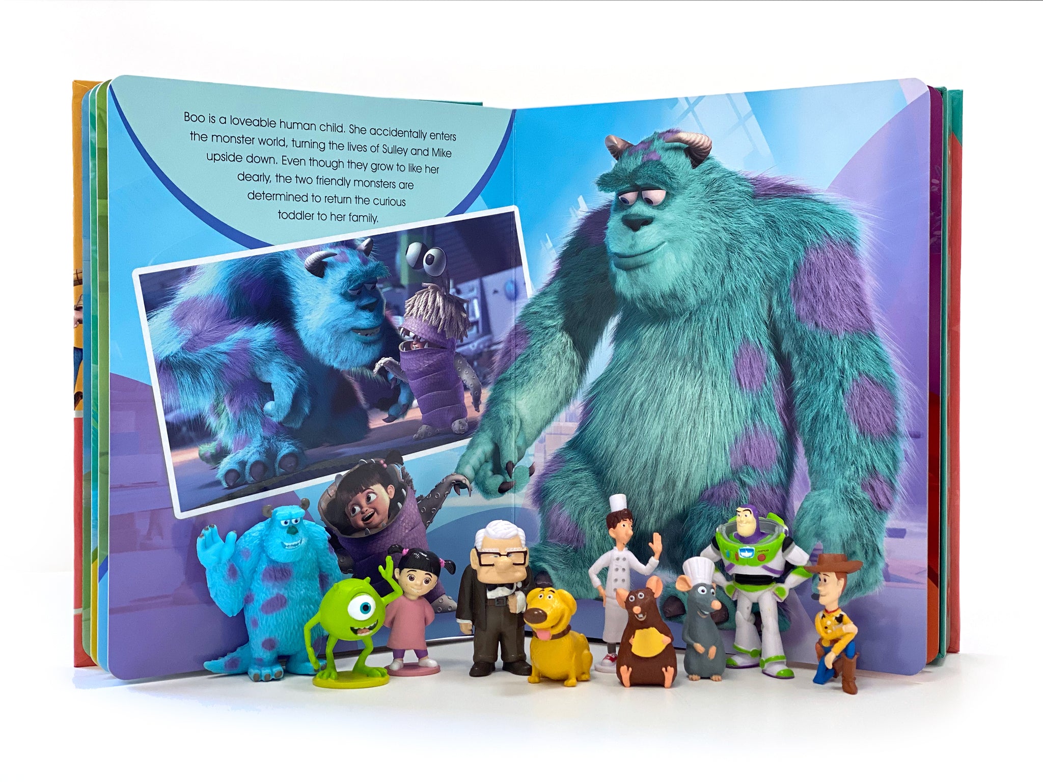 Pixar Activity Book, Pixar Story Book, Pixar Figurines – Phidal