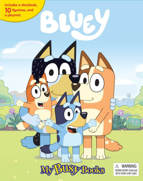 Bluey Activity Book, Bluey Story Book, Bluey Figurines – Phidal