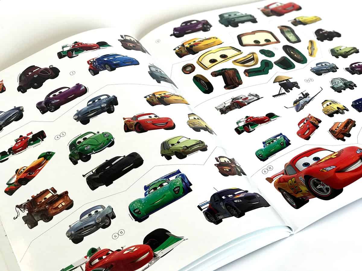 Pixar Cars Sticker Book Cars: 1000 Stickers: Disney Pixar: